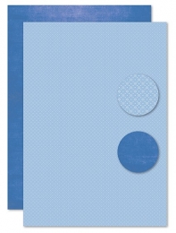 NEVA-Background-Sheet - Nr.109 - Eissterne blau