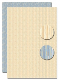 NEVA-Background-Sheet - Nr.95 - Linien beige-blau