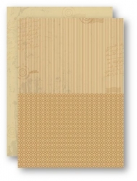 NEVA-Background-Sheet - Nr.4 - Streifen - braun