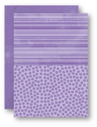 NEVA-Background-Sheet - Nr.25 - Blumen - violett