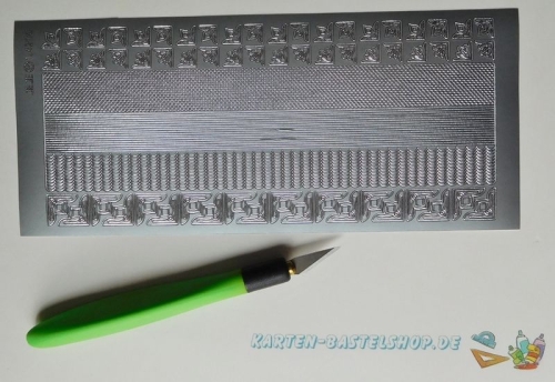 JEJE-Sticker - Ecken und Rnder - silber - 14200