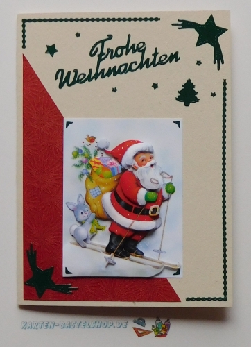 Kombi-Sticker - Frohe Festtage - grn - 2836