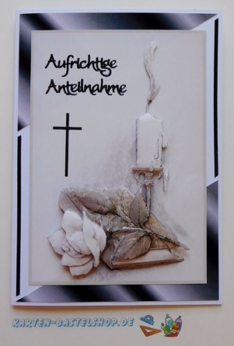 1 Doppelkarte A6 + 1 Umschlag C6 - wei (Card Making)