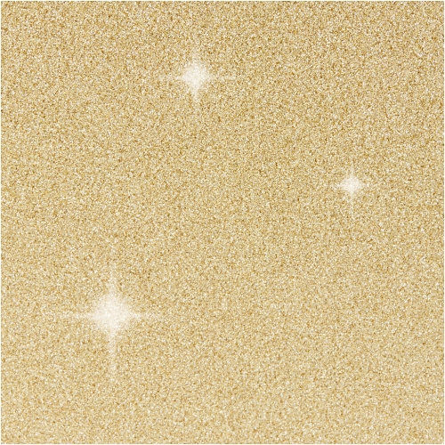 Doppelkarten-Set - Glitter - gold - 4 Karten A6 & 4 Umschlge C6 (Card Making)