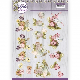 3D-Bogen - Purple Passion - Blumengre - Precious Marieke