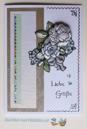 3D-Bogen - Magical Winter - Blumen - Yvonne Creations