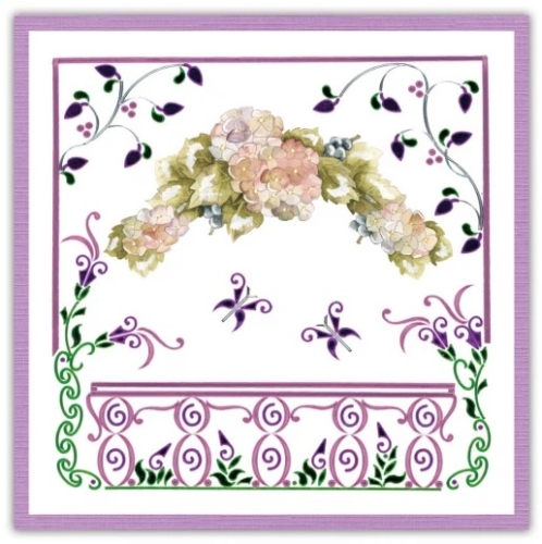 Dot-and-Do - Set 236 - Rosa Blumen