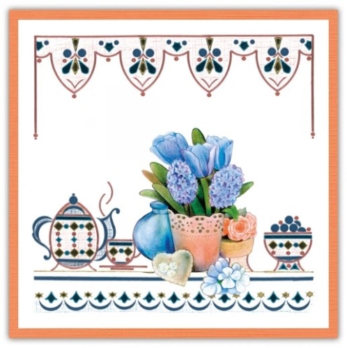Dot-and-Do - Set 238 - Blaue Blumen