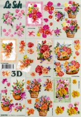3D-Bogen Rosen klein von LeSuh (4169796)