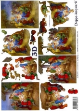 3D-Bogen Weihnachtskrippe von LeSuh (4169573)