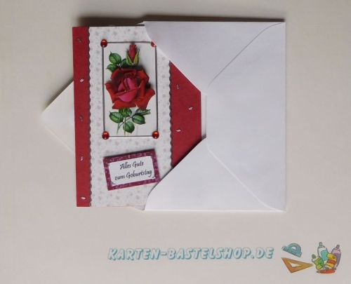 10x Umschlag C7 in wei - Mini-Umschlge