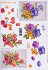 3D-Bogen Tulpen und Anemonen von LeSuh (416915)