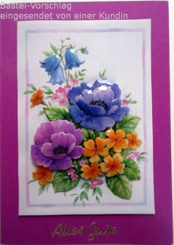 3D-Bogen Tulpen und Anemonen von LeSuh (416915)