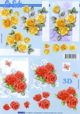 3D-Bogen Rosen von LeSuh (4169705)