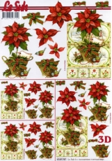 3D-Bogen Weihnachtsblumen von LeSuh (4169747)