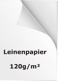 Leinenpapier - 120g - 10 Stck