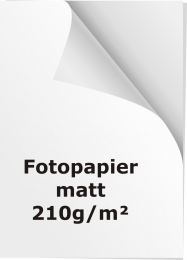 Fotopapier / Fotokarton - 210g - matt - 10 Stck