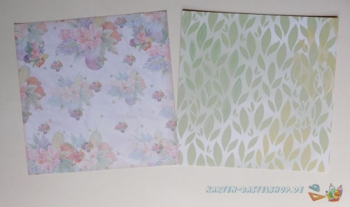 Paperpack - 23 Bgen - Exotic Flowers -Jeanines Art