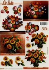 3D-Bogen Sonnenblumen von LeSuh (4169779)