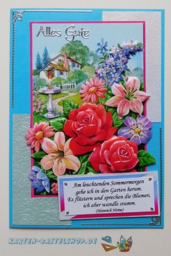 50 Doppelkarten A6 + 50 Umschlge im Set (Card Making)