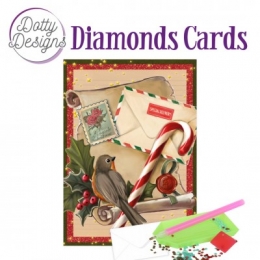 Diamond Card - Weihnachtsbrief - A6-Format
