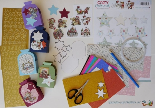 Adventskalender-Bastelset 1 - Bunte Sckchen