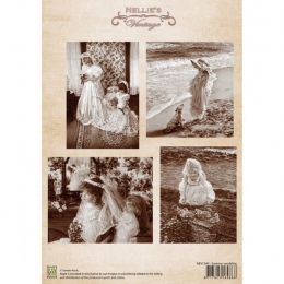 Karten-Aufleger - Summer Wedding - Nellies Vintage