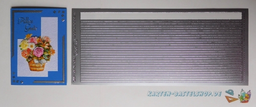 Sticker - Rand - silber - 1149