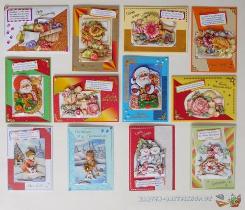 Jahres-Set fr 48 Karten in 12 Monats-Packungen (ehem.ABO-Set) + Gratis Zugabe