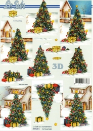 3D-Bogen Weihnachtsbume von LeSuh (777.091)