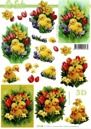 3D-Bogen Kken im Blumennest von LeSuh (777.158)