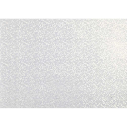 10x Flitter-Papier wei - Perlmuttglanz