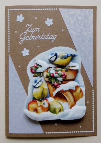 10x Flitter-Papier wei - Perlmuttglanz