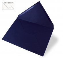 Umschlag C5 von Rayher - nachtblau - Maxi-Briefumschlag