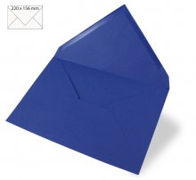 Umschlag C5 von Rayher - royalblau - Maxi-Briefumschlag