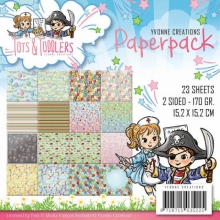 Paperpack - 23 Bgen - Tots & Toddlers - Kinder - Baby - Yvonne Creations