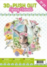 Stanzbogen-Buch Nr.21 - Spring Animals / Tiere im Frhling