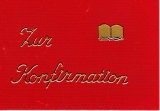 Sticker - Zur Konfirmation - gold - 414