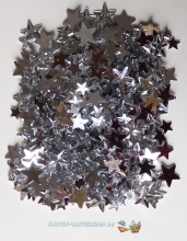 Stasssteine - Sterne - silber - 360 Stck - Schmucksteine