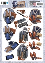 Stanzbogen - Amy Design - We are Men - Kleidung