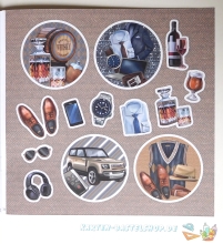 Paperpack - 14 beidseitig bedruckte Bgen + 2 Bonus-Bgen - We are Men - Amy Design *limitiert*