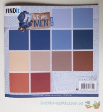 Paperpack - 12 beidseitig bedruckte Bgen - We are Men - Amy Design
