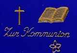 Sticker - Zur Kommunion - gold - 413