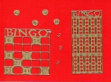 Sticker - Bingo - gold - 1216