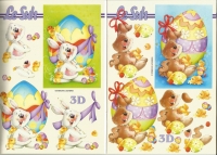 3D-Buch A5 Ostern von LeSuh (345626)