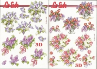 3D-Buch A5 Mini-Blumen von LeSuh (345615)