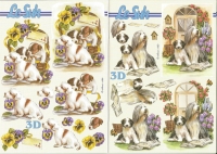 3D-Buch A5 Hunde von LeSuh (345624)