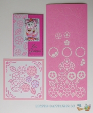 Sticker - Blumen - rosa - 1114