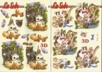 3D-Buch A5 Katzen von LeSuh (345625)