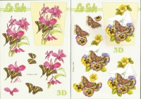 3D-Buch A5 Schmetterlinge von LeSuh (345616)